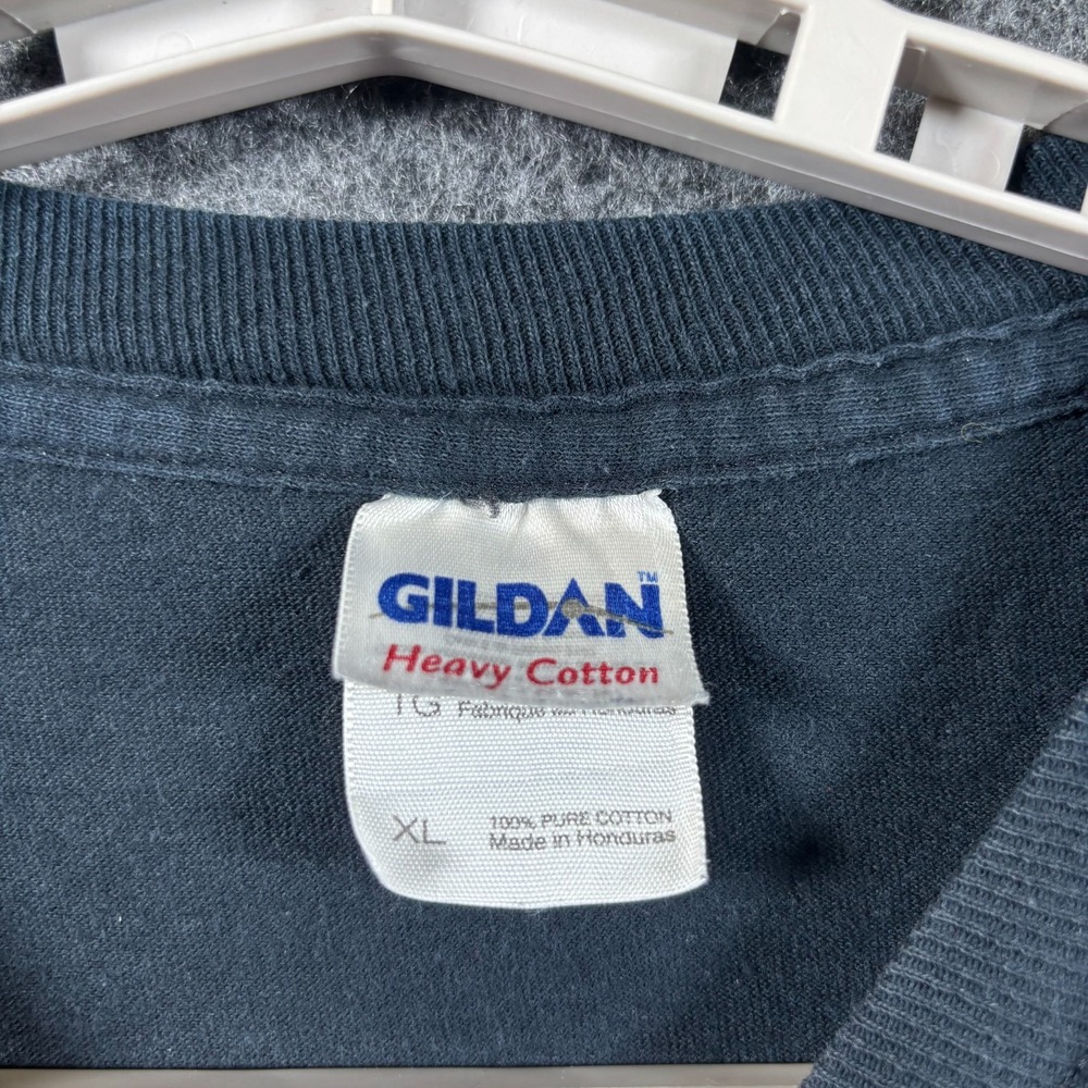 Gildan Mens XL Blue New Mexico Red River 2009 Graphic Long Sleeve T-Shirt - Picture 6 of 7